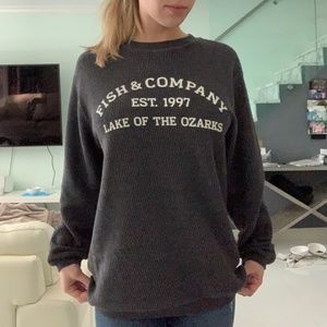 Lake Of The Ozarks oversized Crew Neck